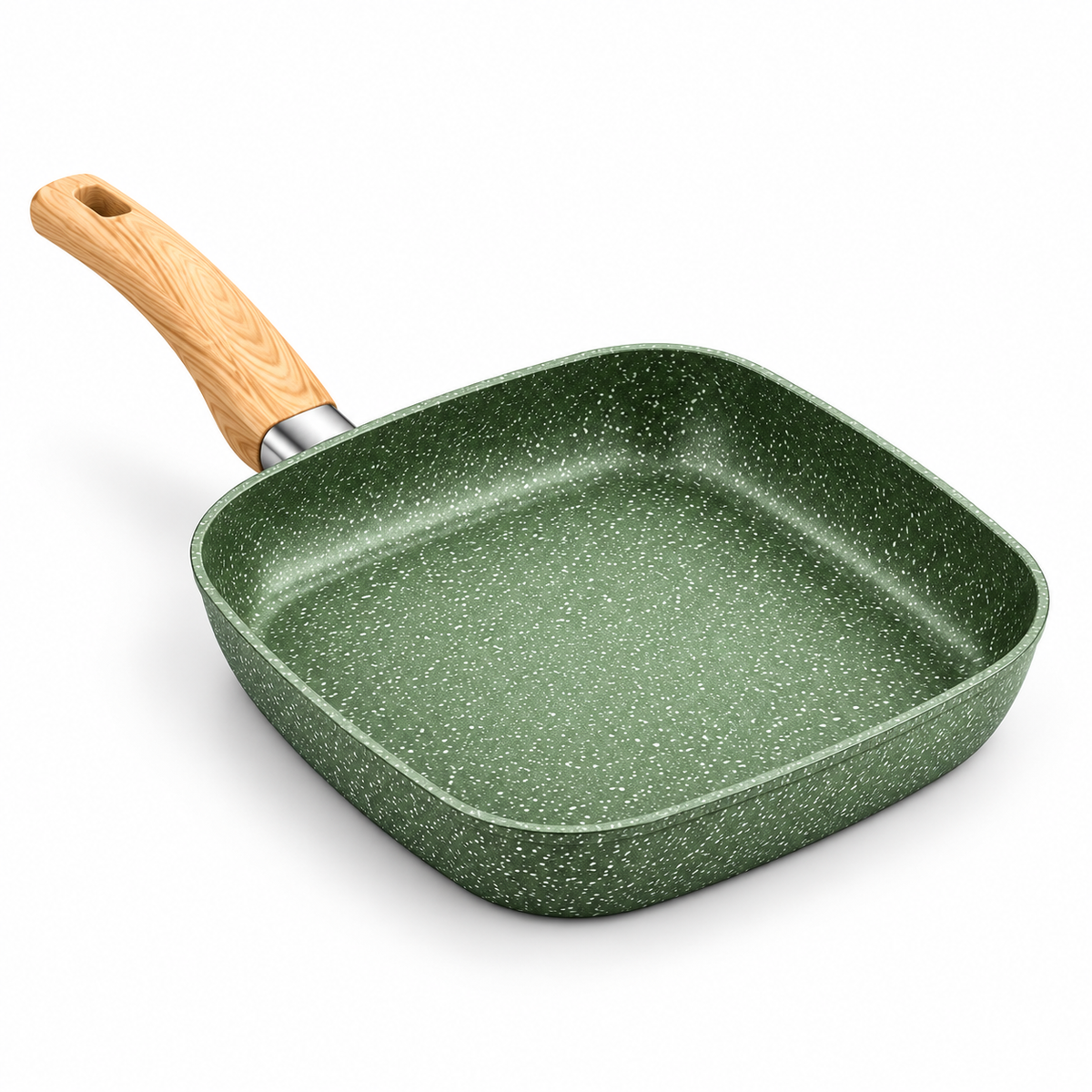 Batterie de cuisine antiadhésive Vert
